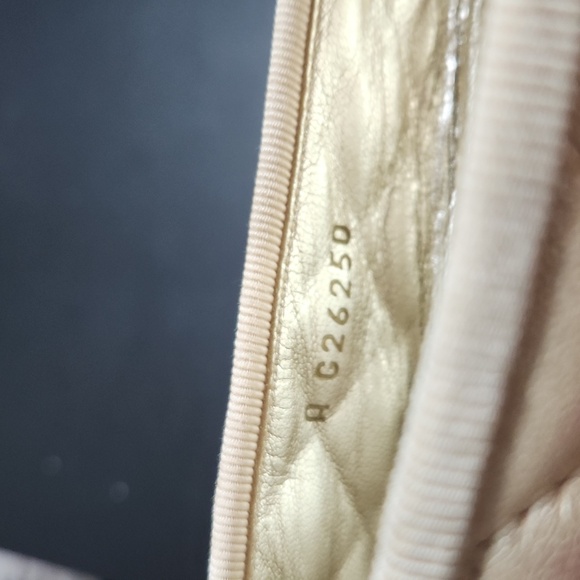 CHANEL Women G26250 Quilted Soft Lambskin Ballet Flats Cap Toe CC s, Size 38 EU - Picture 13 of 16